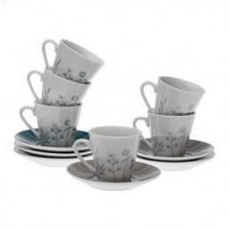 SET 6 TAZAS DE CAFÉ  -...