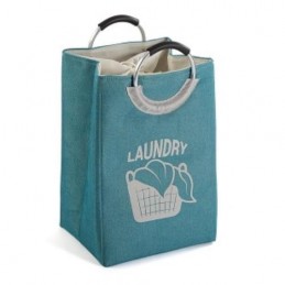 CESTO DE ROPA LAUNDRY AZUL....